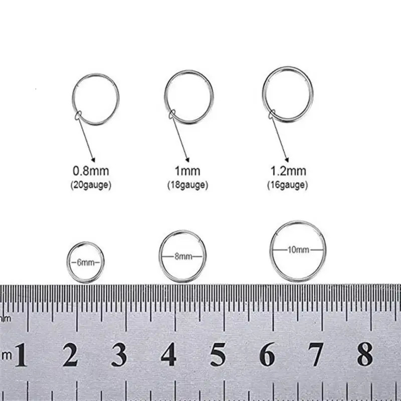 Stainless Steel Small Nose Rings Body Clips Hoop Tragus Septum Cartilage Piercing Jewelry For Women Men Girl Gift Body Jewelry 250617