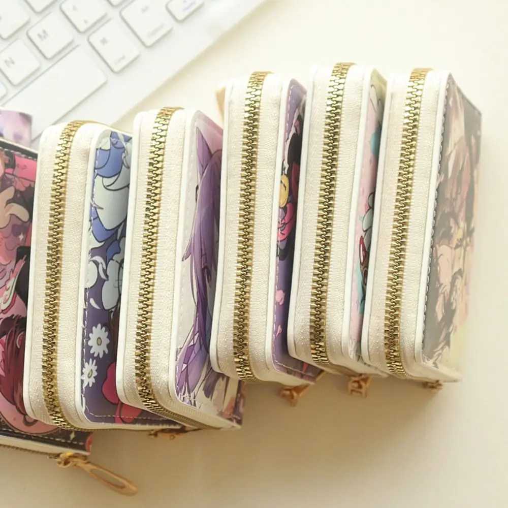 Cute Cartoon Capybara Money Coin Purse PU Leather Zipper Holder INS Style Card Wallets for Students Gift Z250621