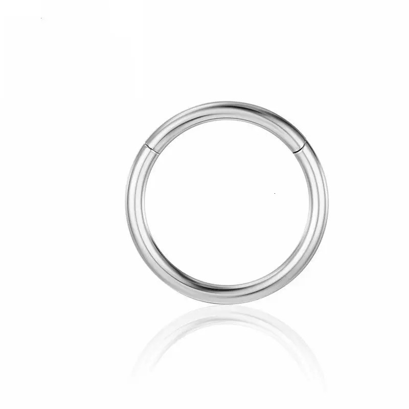 Stainless Steel Small Nose Rings Body Clips Hoop Tragus Septum Cartilage Piercing Jewelry For Women Men Girl Gift Body Jewelry 250617