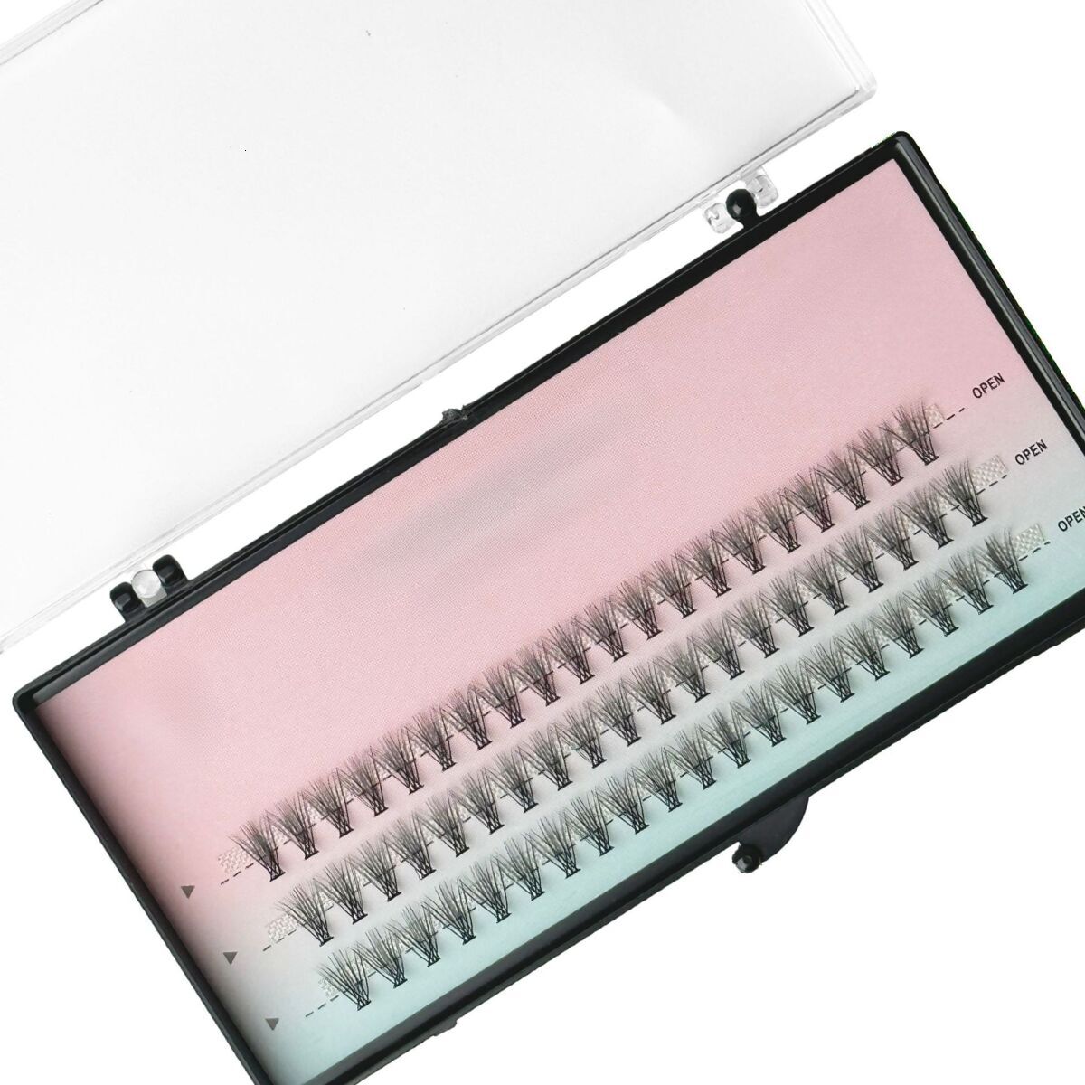 20D Hand-Planted Hot Melt Cluster Natural 3D Self-Grafted False Eyelashes Single Cluster Eyelashes Export Manufacturer Wholesale New Free Delivery
