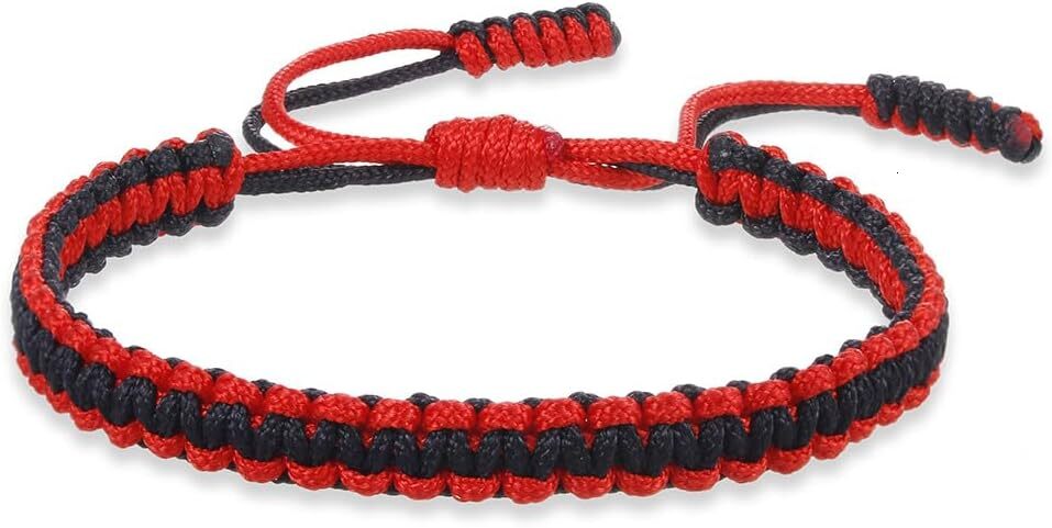 Tibetan Buddhist Bracelets for Women Men Handmade Braided Rope String Lucky Protection Wristbands Prayer Family Couple Jewelry