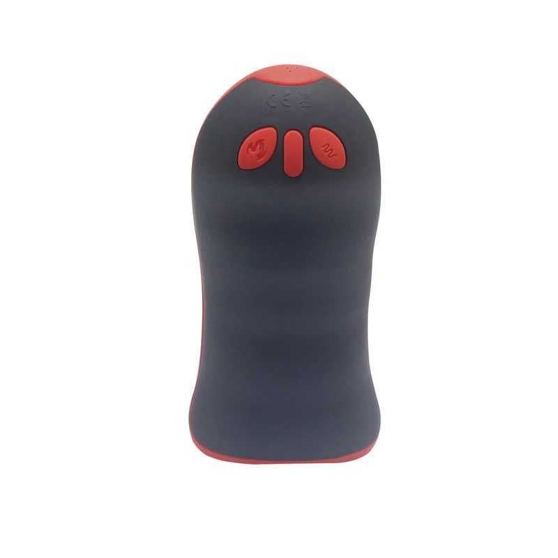 Mens Intelligent Heat Masturbation Cup 0 Frequency Vibration Penis Dicks Glans Exercise Device Prostate Massager Adult Sex Toys W250621