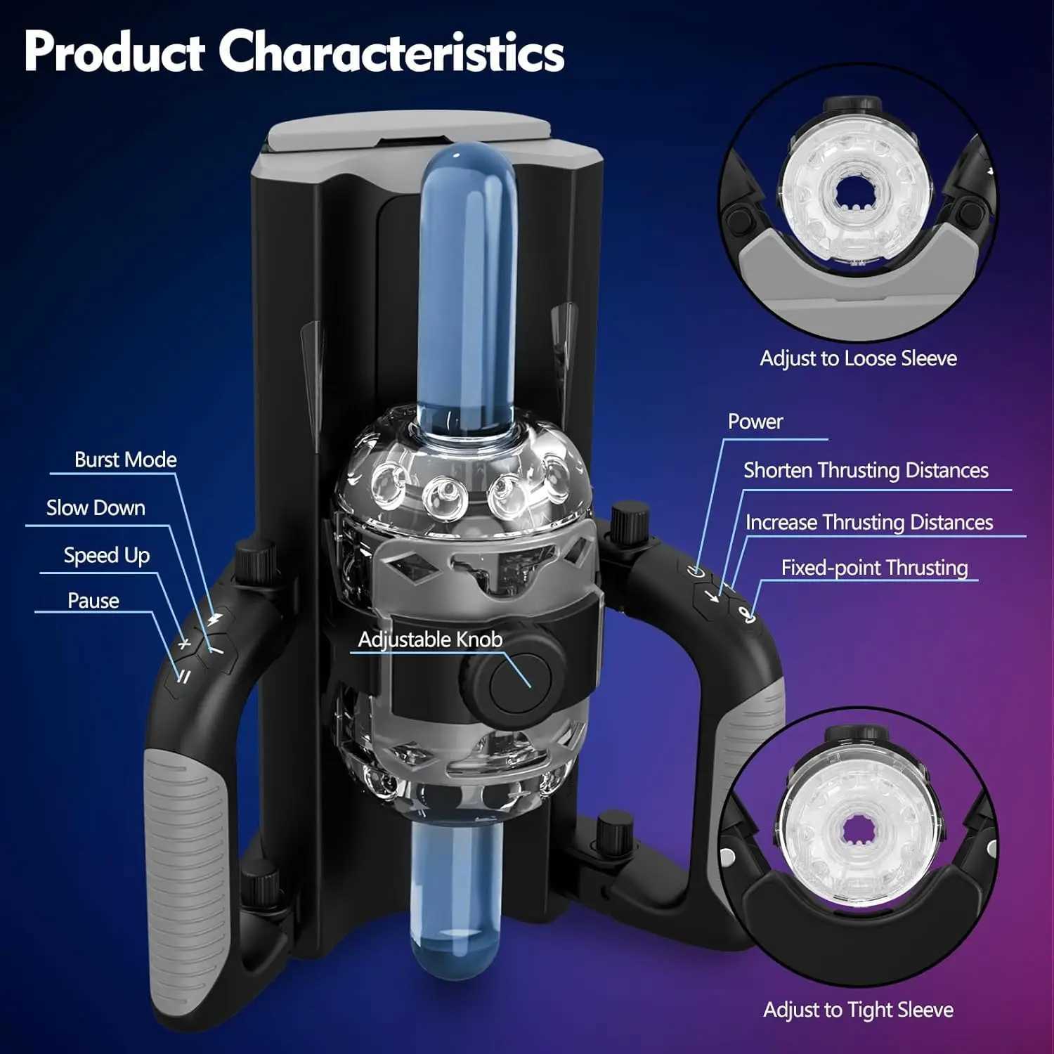 Automatic Thrusting Male Masturbator Cup Stimulators Game Jet Cups Retractable Vibrating Robotic Handle Control Sex Toys For Men W250621