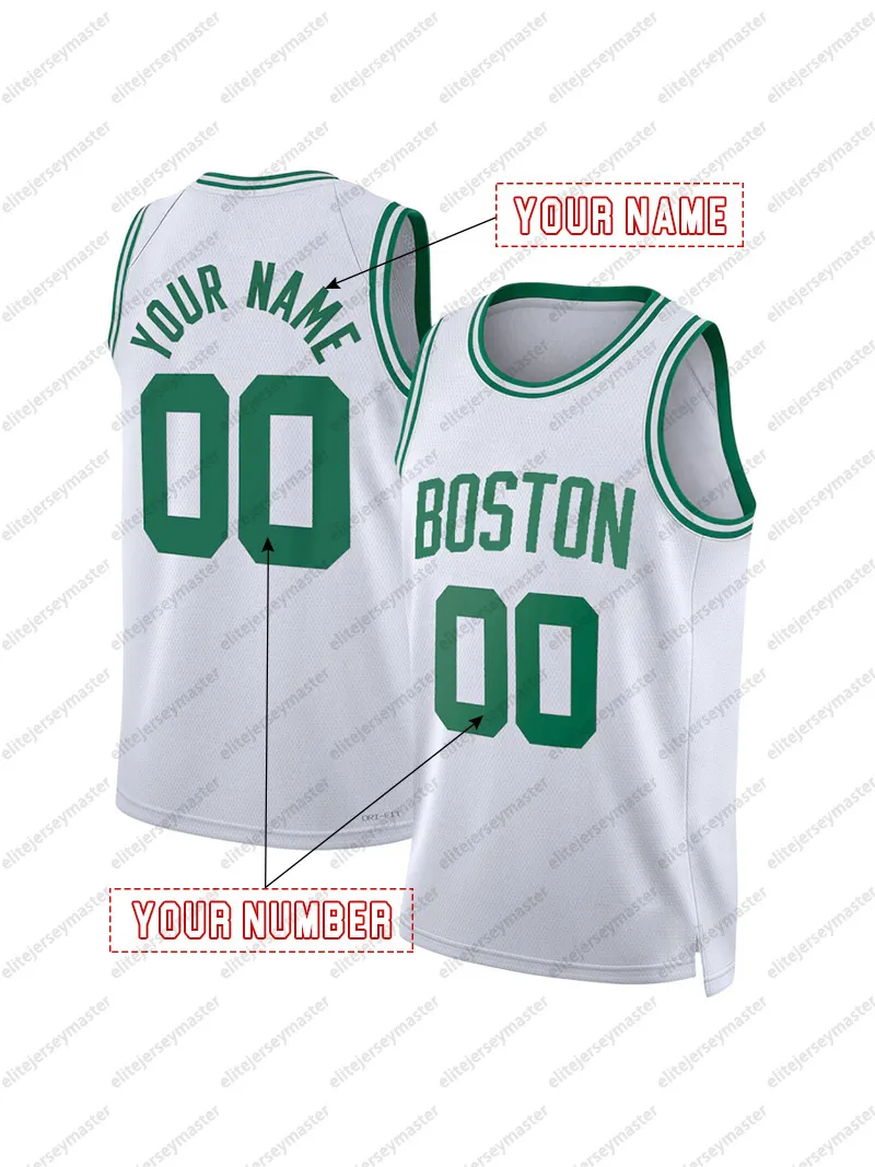 Brown Tatum 0 Porzingis 8 Basketball Jersey Jayson ed Personalized Customized Jerseys Custom Any Number Name for your style
