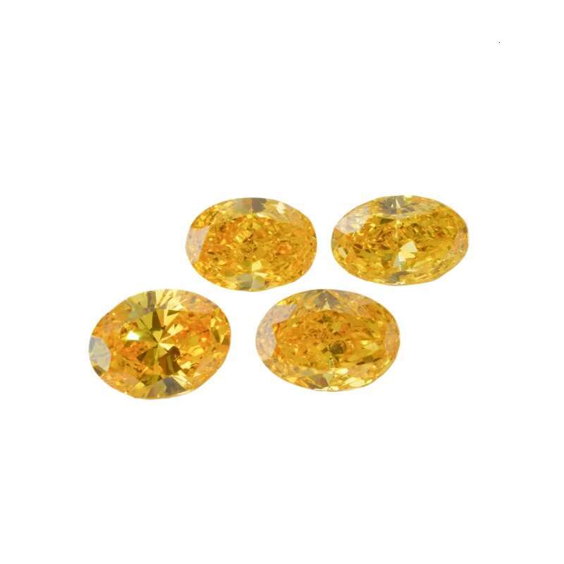 Gems IGI Lab Grown Diamond Fancy Cutting 1CT Vs1 Fancy Vivid Yellow 3mm Lab Grown Diamond