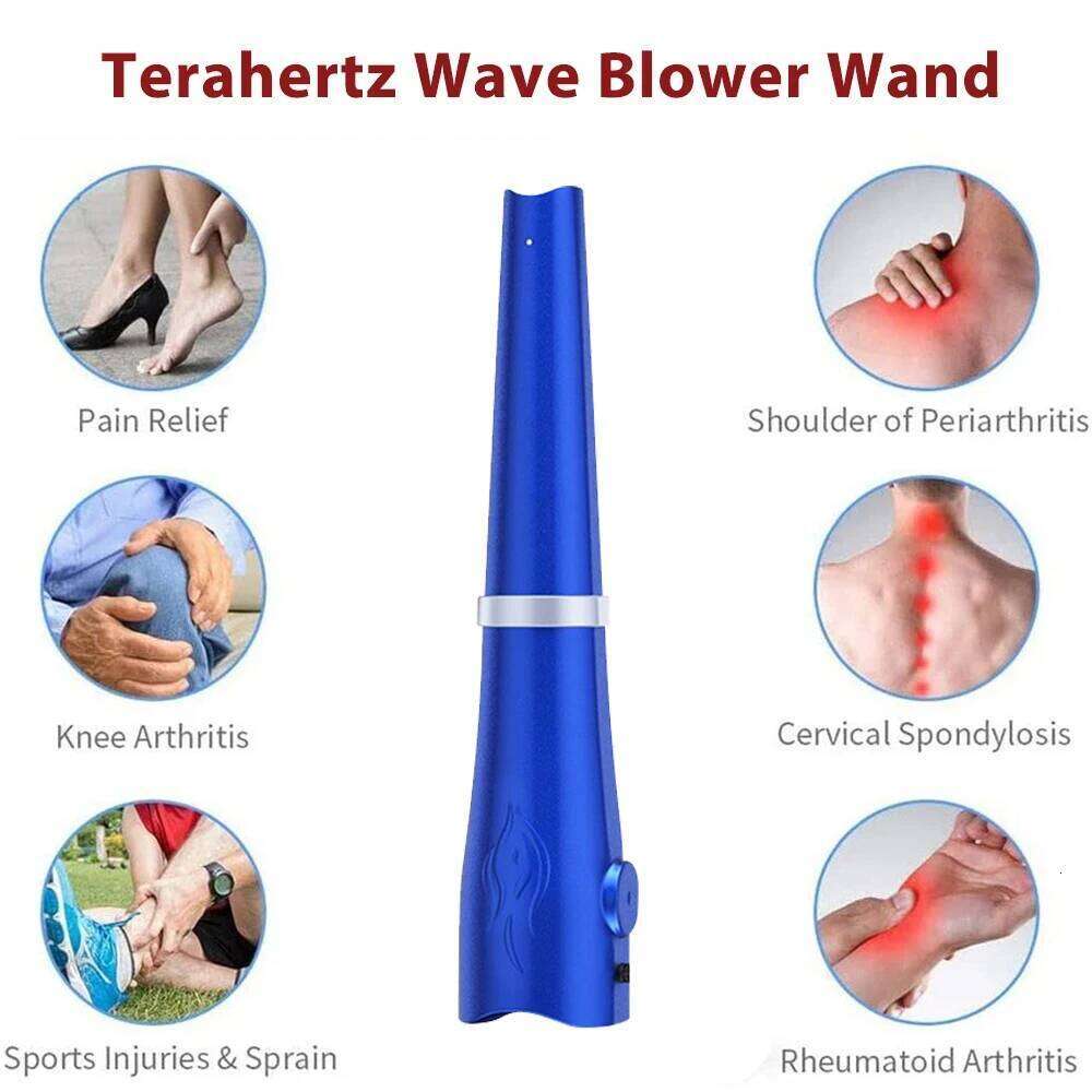 Terahertz Wave Blower Wand Thz Cell Light Magnetic Device Electric Heating Therapy Massage Blowers Health Physiotherapy Plates