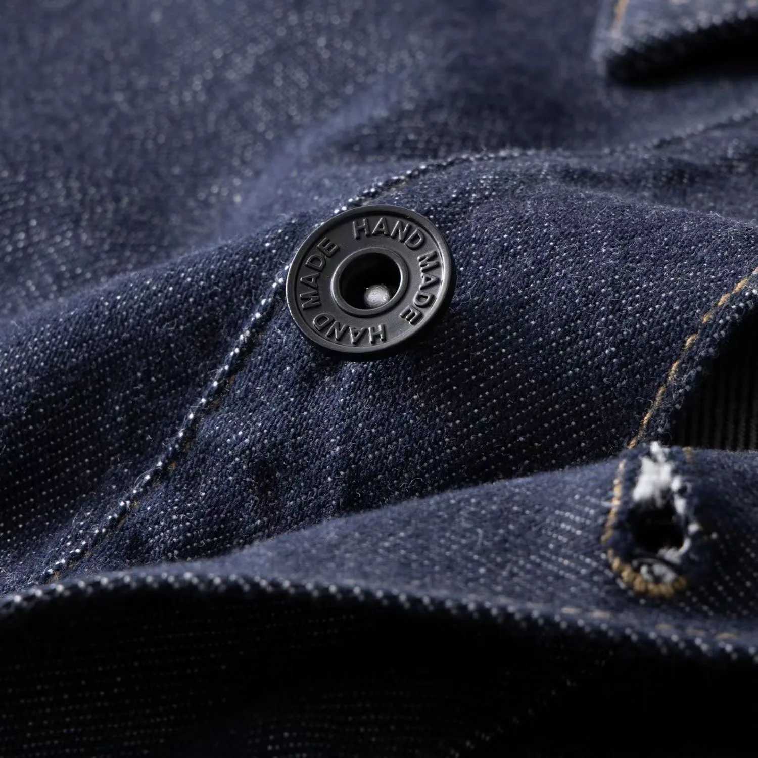 Oversize Retro Denim Jacket For Men Spring Autumn Fashion Loose Jeans Top American Vintage Large Pocket Workwear Coat Streetwear XJ250621