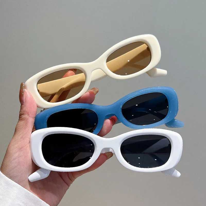 Fashion Small Frame Vintage Oval Sunglasses Women For Men Luxury Brand Designer Punk Sun Glasses Trending Ladies Shades UV400 W250621