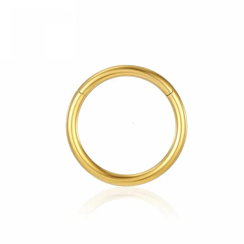 Stainless Steel Small Nose Rings Body Clips Hoop Tragus Septum Cartilage Piercing Jewelry For Women Men Girl Gift Body Jewelry 250617