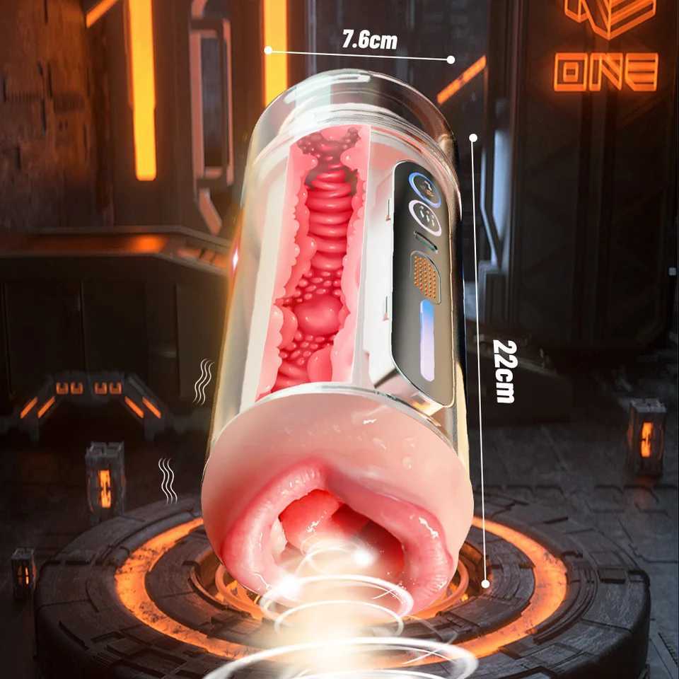 Adult Toys for Men Automatic Male Masturbator Cup Pocket Vagina Pussy Prostate Massager 2 In Sex Machine Male Sex Toys W250621