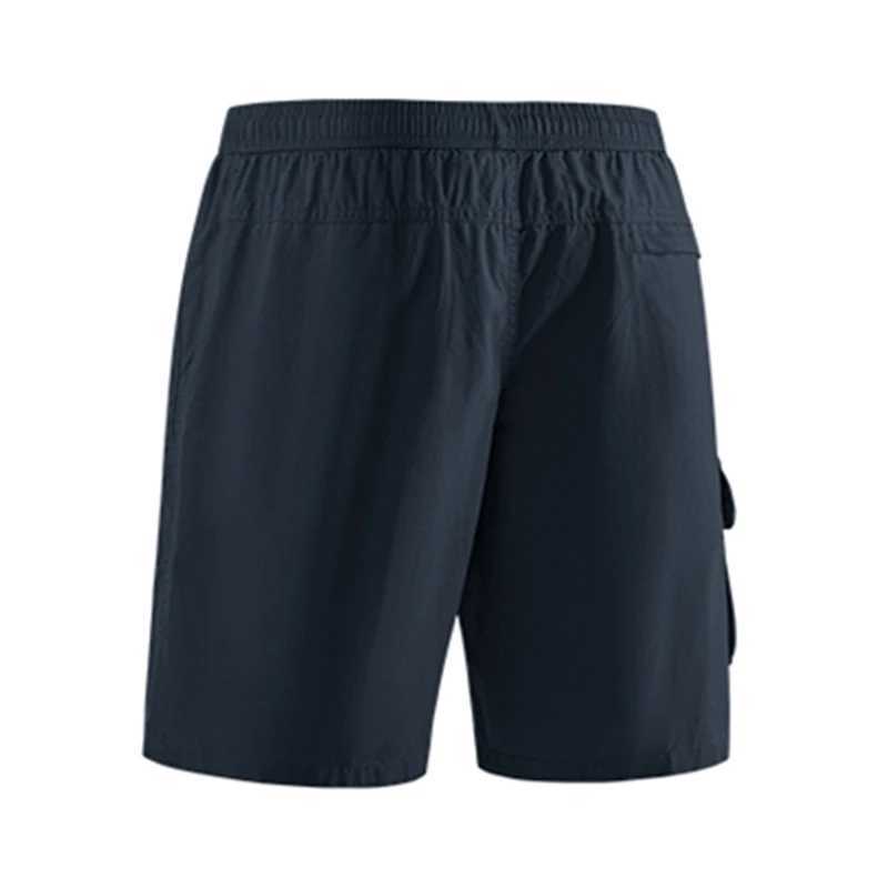Summer Loose Fashion Men Sports Shorts New Solid Light Thin Breathable Casual Shorts Outdoor Multiple Pockets Cargo Shorts Men W250621