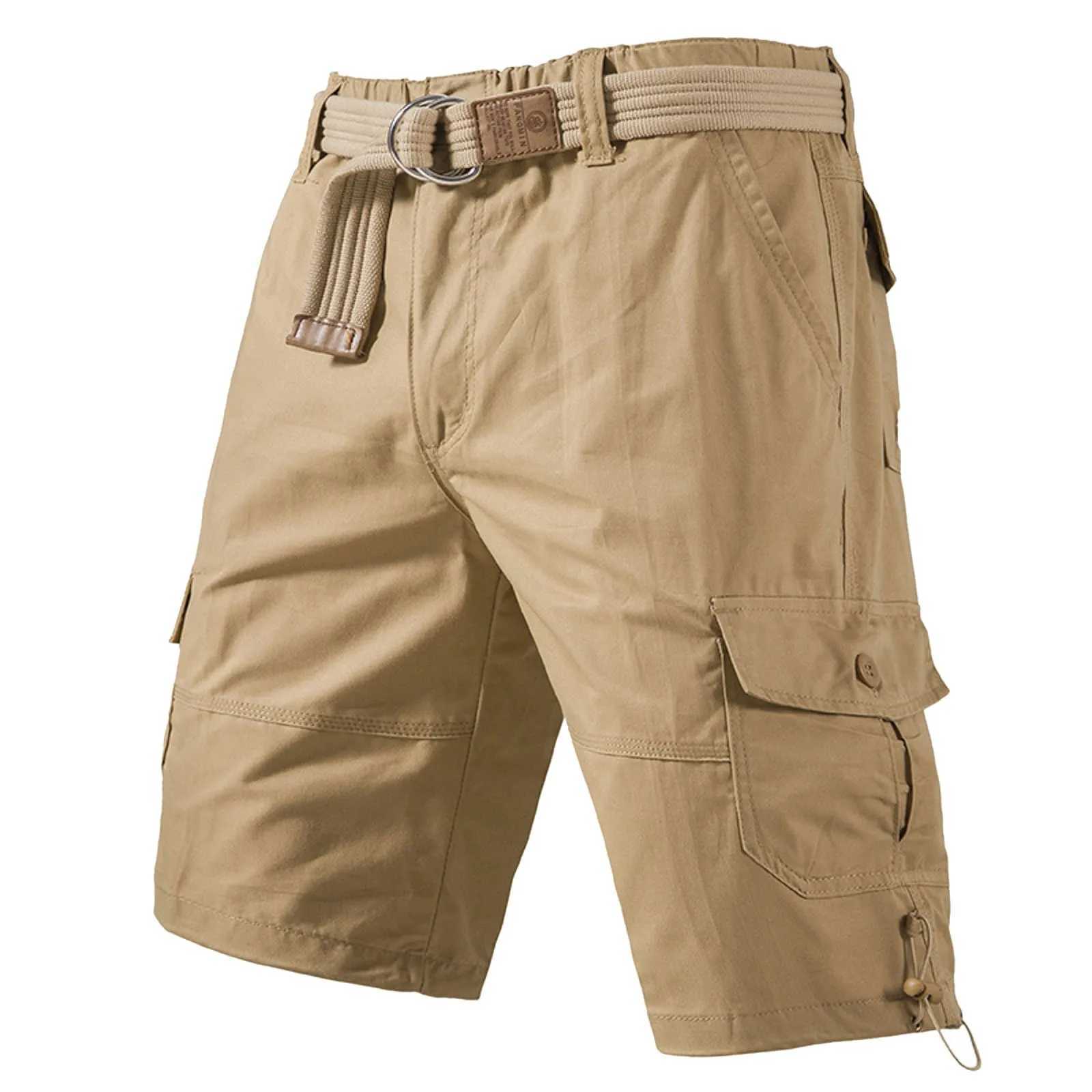 Camo Shorts Men Camouflage Cargo Shorts Tactical Straight Bermuda Shorts Pants Male Outdoor Hiking Fishing Shorts Plus Size 4XL W250621