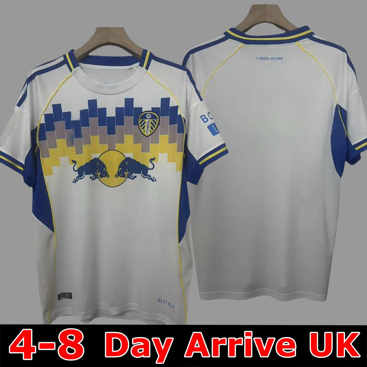 24 25 26 BAMFORD Llorente Soccer Jerseys Home Away 2024 2025 Adams Aaronson HARRISON Sinisterra JAMES Maillots De Football Kids Kit Football Shirt Leeds Unitedes