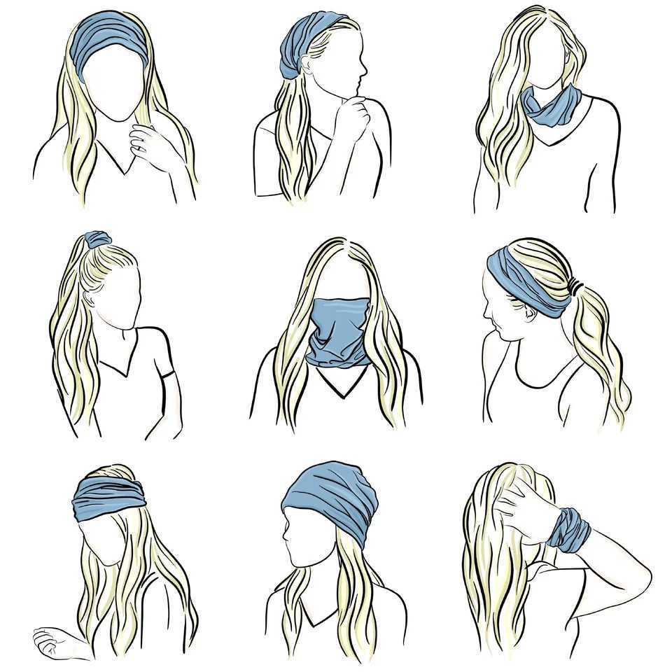 South America National Flags Bandana Breathable Cycling Neck Gaiter for Men Chile Colombia Brazil Women Hiking Headwear SnoodXJ250620