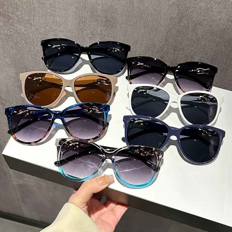 Fashion Cat Eye Sunglasses Women Brand Designer Vintage Sun Glasses Female 2025 Lady Retro Shades Oculos De Sol W250621