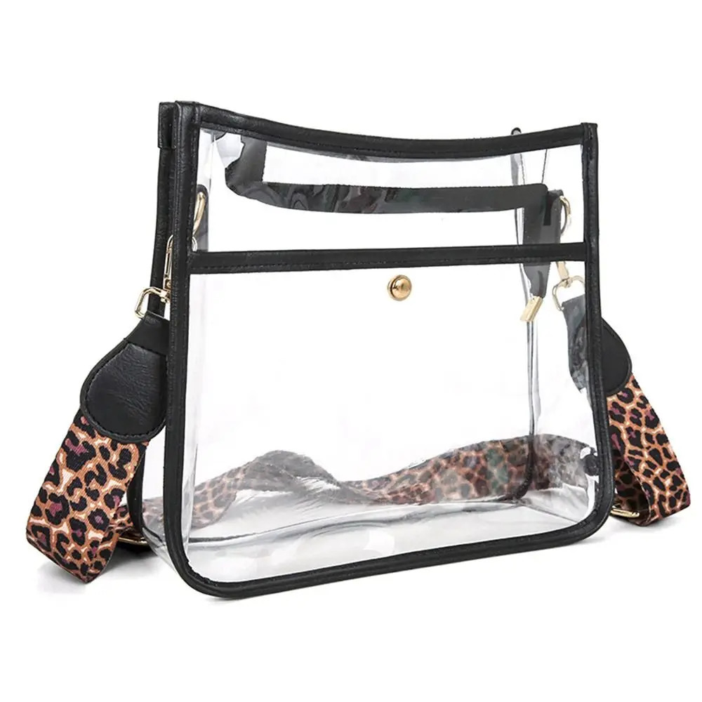 High Quality Replacement Leopard Print Bag Strap Adjustable Handbag Belt Wide Shoulder Bag Strap Bag Strap Bag Accessories 250617