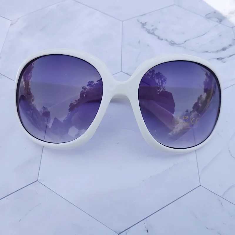 New Fashion Polarized Sunglasses Women Brand Designer Vintage Extra Large Oval Sun Glasses Female Luxury Glasses UV400 Eyewear W250621