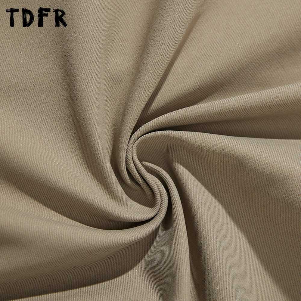 Multi-Pocket Pleated Cargo Shorts Mens Solid Color Safari Style Summer Drawstring Elastic Loose Wide Leg Waist Cropped Trousers W250621