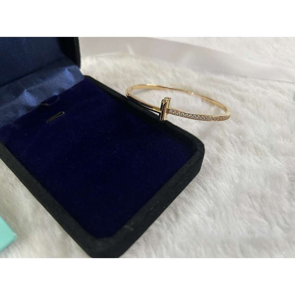 Brass High T1 Narrow Version Half Dia Women's Trendy Fashion Bracelet