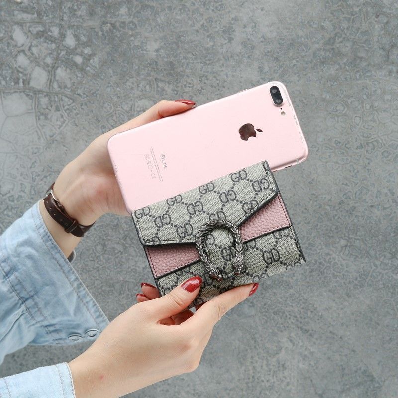 Free Shipping Designer Bag New Women's Wallet Korean Style Short Women's Student 70% Off Coin Purse Fashion Mini Wallet Luxury Bag Multi-car