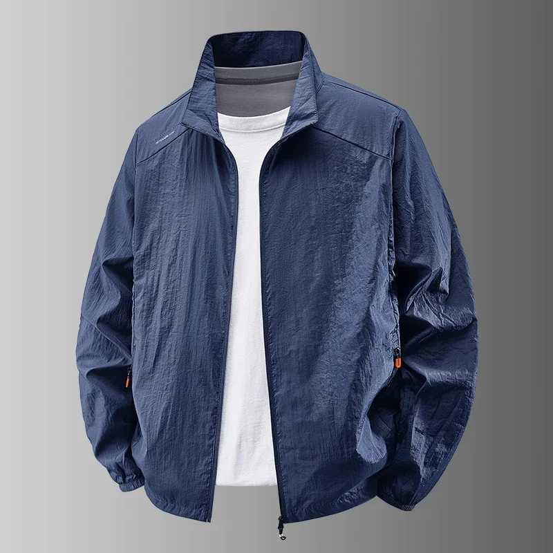 Summer Quick Drying Breathable Jacket for Men Outdoor Ultra Thin Sunscreen Casual Skin Coats Fishing Climbing Hiking Anti UV Outerwear XJ250621