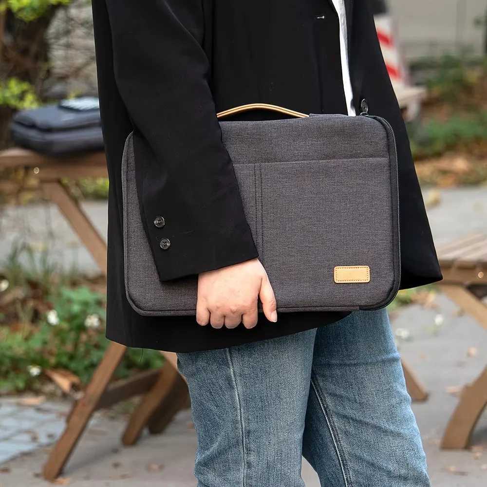 Laptop Sleeve Bag 14-15.6 Inch Notebook Pouch for Mens Shockproof Computer Briefcase for Business Travel Laptop case Z250621
