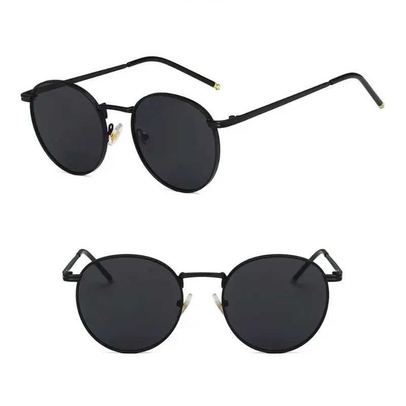 Fashion Glasses Fishing Metal Frame Shades Round Sun Glasses Womens Eyewear Retro Women Men Sunglasses UV400 Gafas De Sol W250621