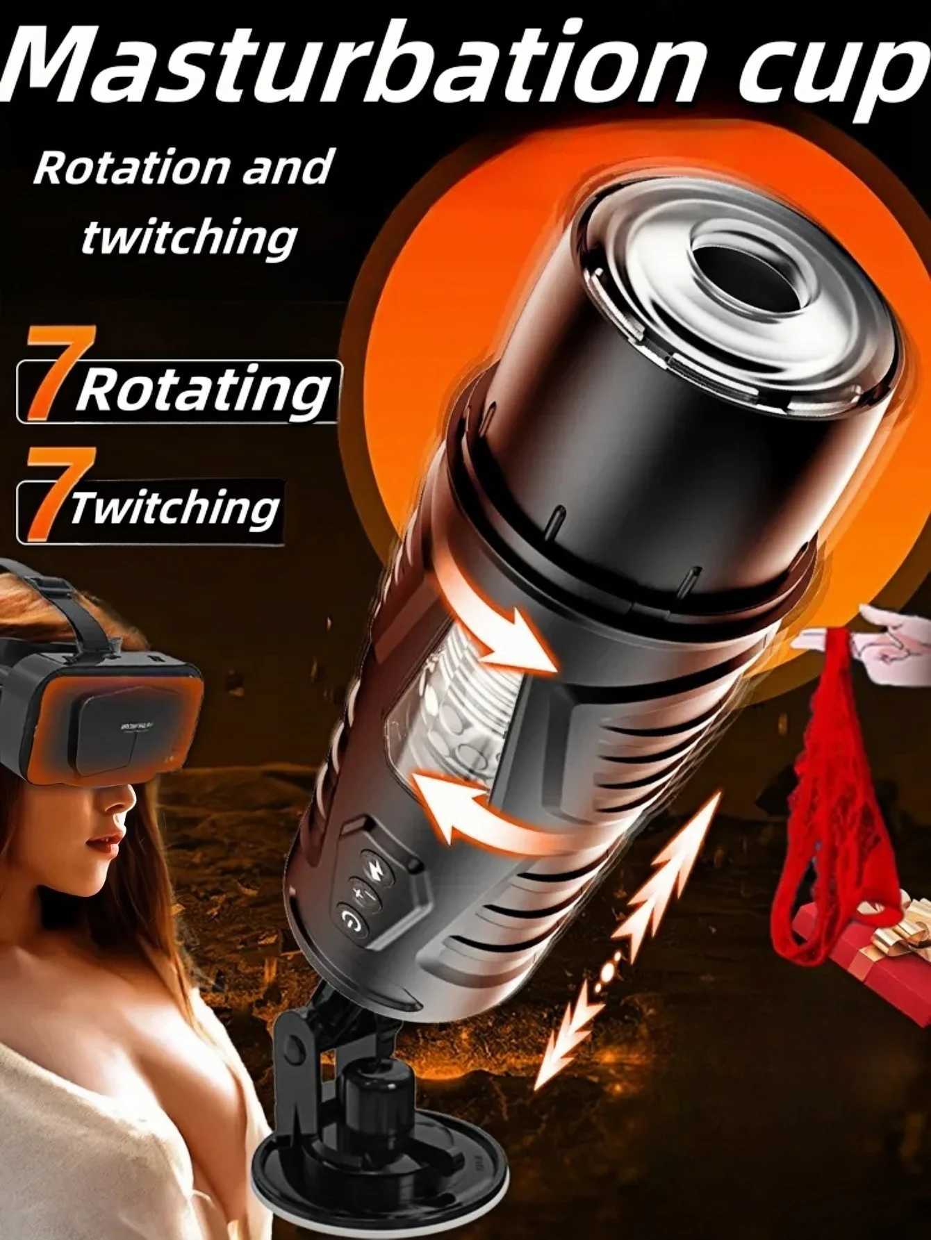 Male Automatic Masturbation Device Adult Sex Sucking Expansion Masturbation Cup Toy Adult Sex Products W250621