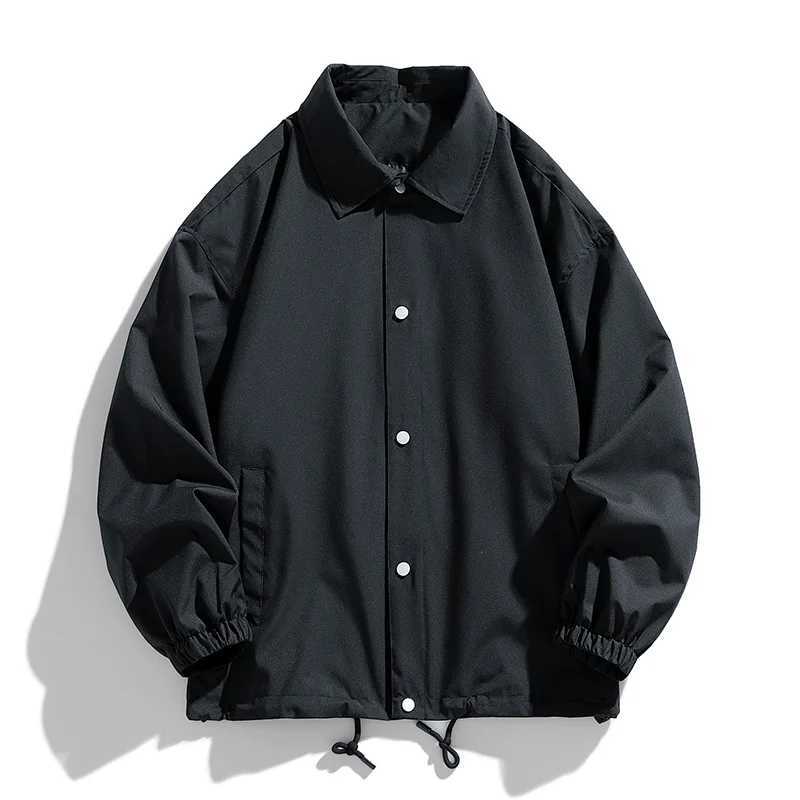 2024 Spring New Fashionable Mens Jacket Trendy Versatile Waterproof Coat Workwear Casual Youth Baseball Suit 9978 XJ250621