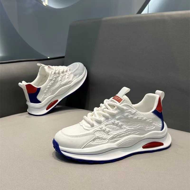 2025 Spring New Mens Fashion Network Surface Breathable Sports Daddy Shoes All Casual Comfortable Running Mountaineering ShoesC250411