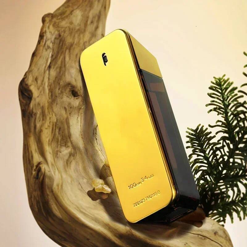 100ml Original Million Gold Hombre Perfume Lasting Masculine Men Taste Strong Spicy Pheromone Body Spray Cologne