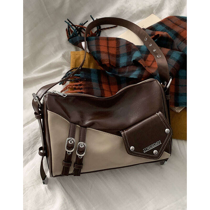 designer bag Autumn Winter Niche Underarm for Women Bags 2024 New Color-Block Pillow Simple Large Capacity Crossbody Bag