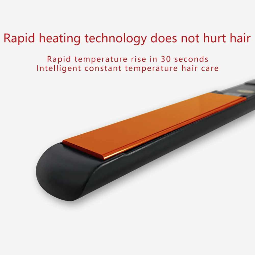 Professional Hair Straightener Vibrating Titanium Hair Flat Iron Keratin Treatment Salon Styling Tools Smooth Frizz 100V-240VXJ250621