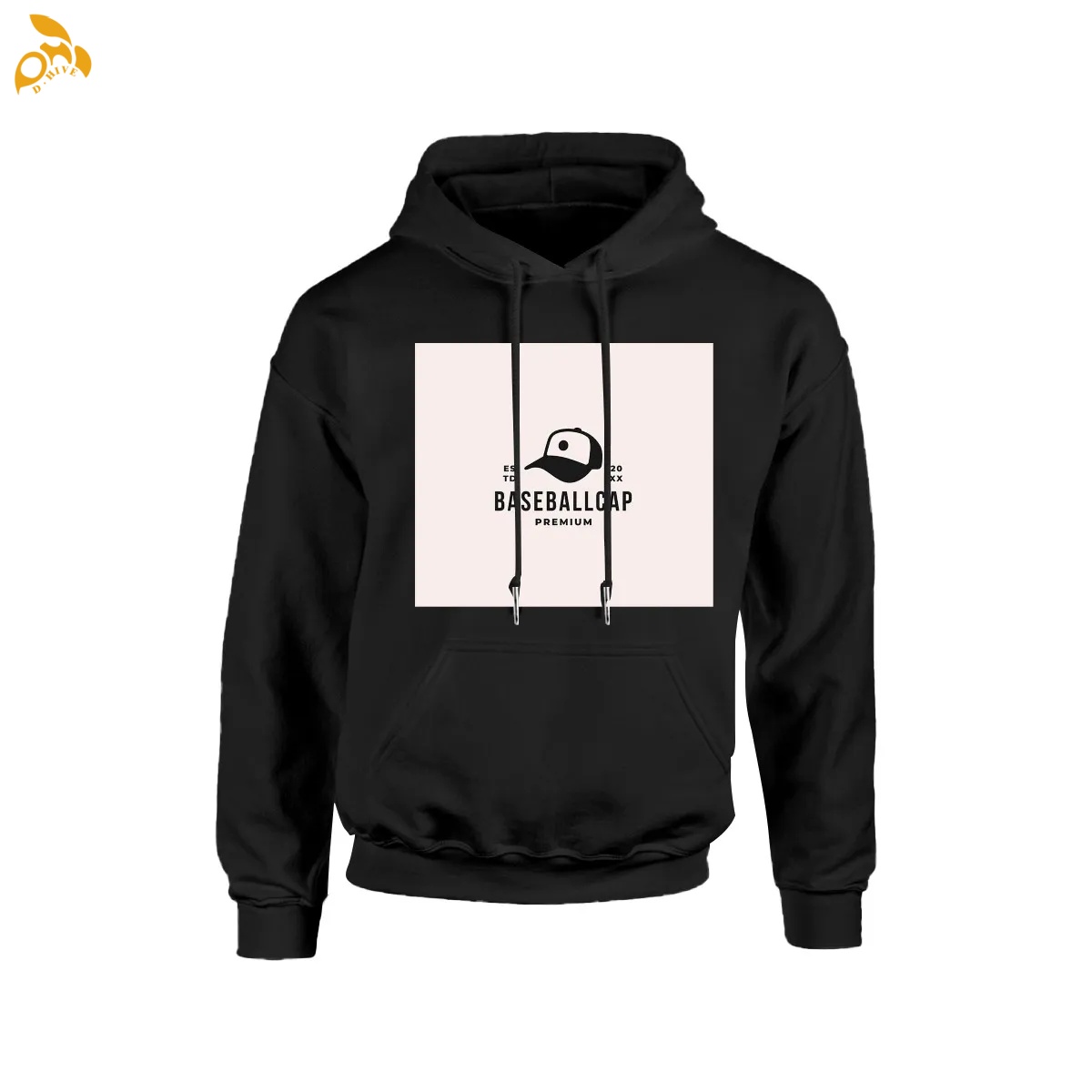 free shipping of customized super trendy Ladies' polyester cotton hooded pocket sweatshirt is suitable for 260GSM with exquisite patterns from US