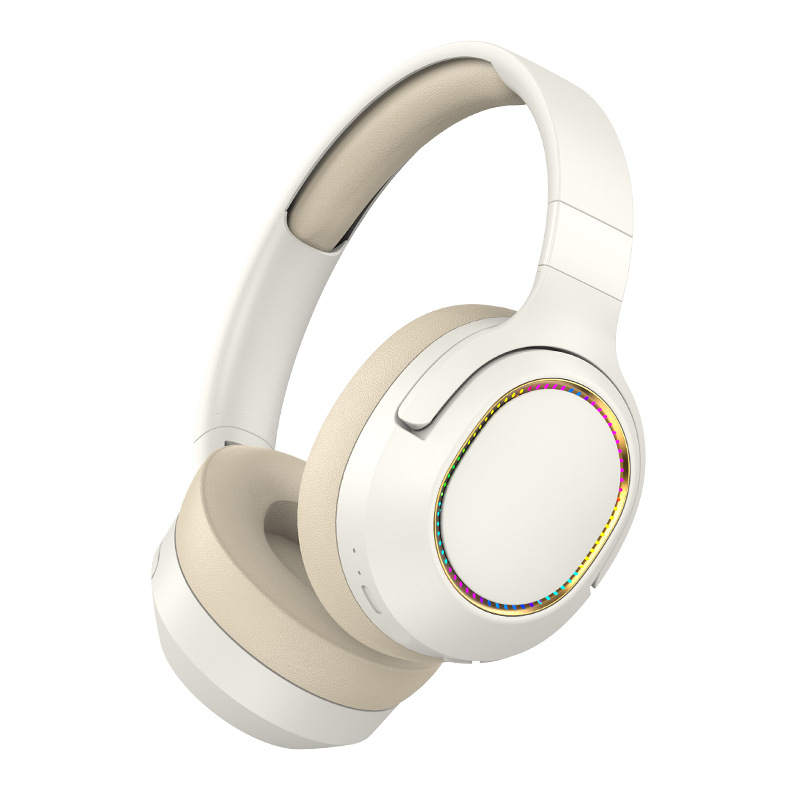 Luminous wireless head-mounted Bluetooth subwoofer all-inclusive ear sports headset