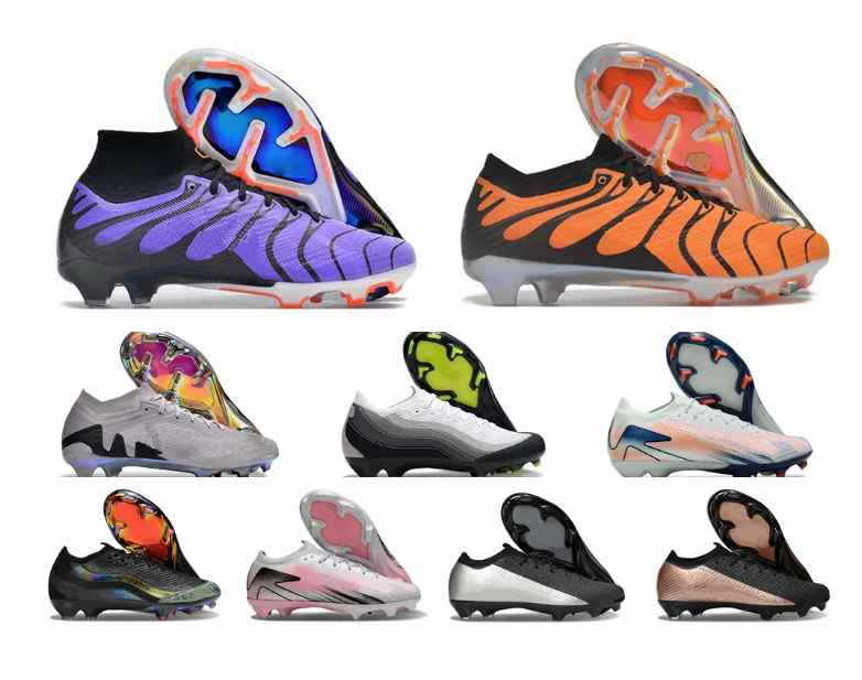 Mens Soccer Shoes Kids Cleats Football Boots Cleat turf 7 Elite 9 r9 V 4 8 15 16 XXV IX FG American Foot Ball Boot Youth Boys Girls Size 3Y-13 UK 2-12 EUR 35-45