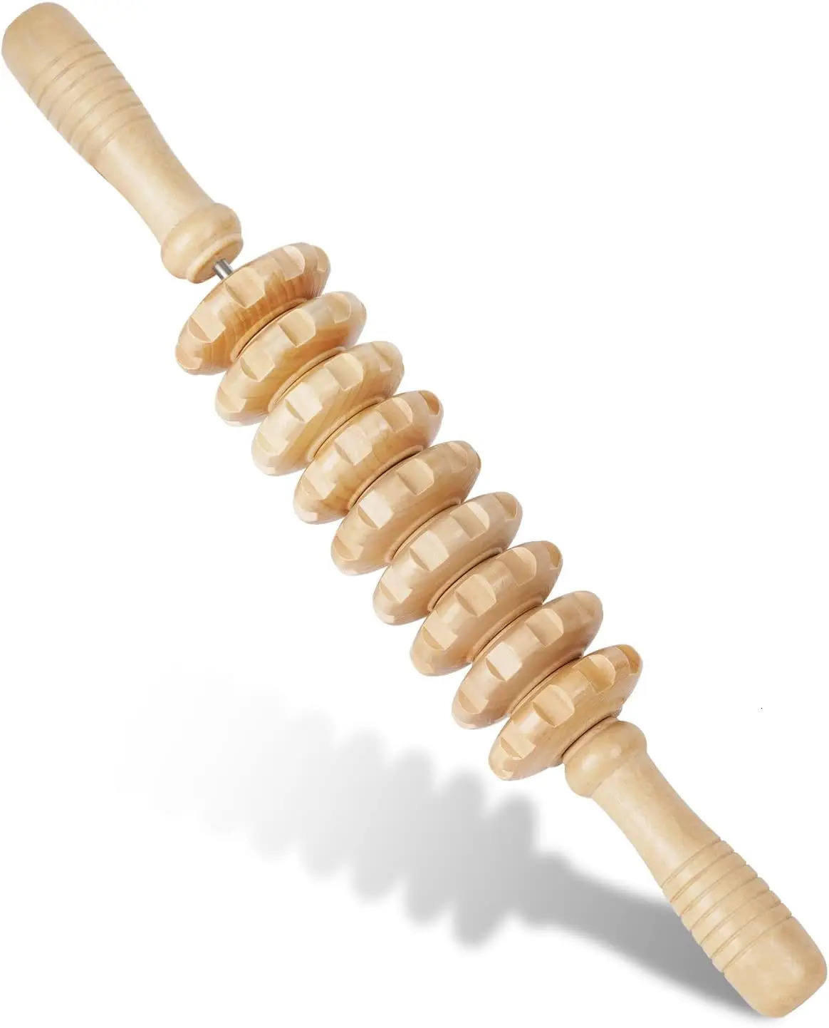 Wooden Massage Roller Manual Fascia Trigger Point Release Cellulite Sore Muscle Blasting Improve Blood Circulation Eliminate 250619