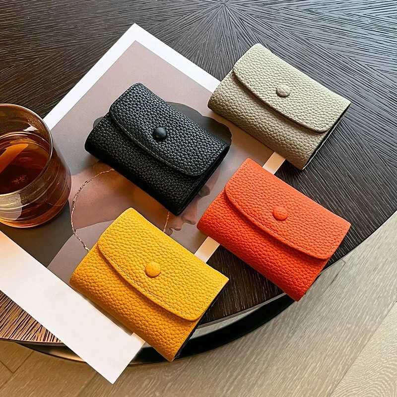 Women Fashion Card Holders Bag Small Gift Coin Pouch PU Wallets ID Card Holder Cover Z250621