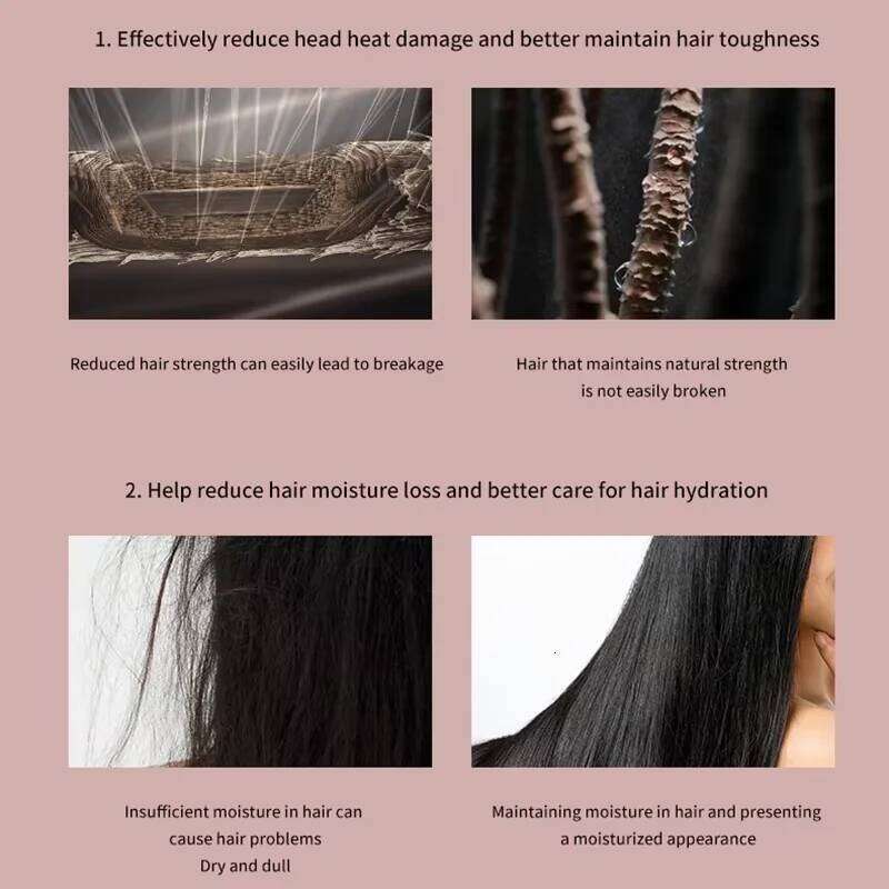 6 In1 Multi Iron Professional Straightener Curling Barrel Brush Dryer Salon Hair Styler Tool