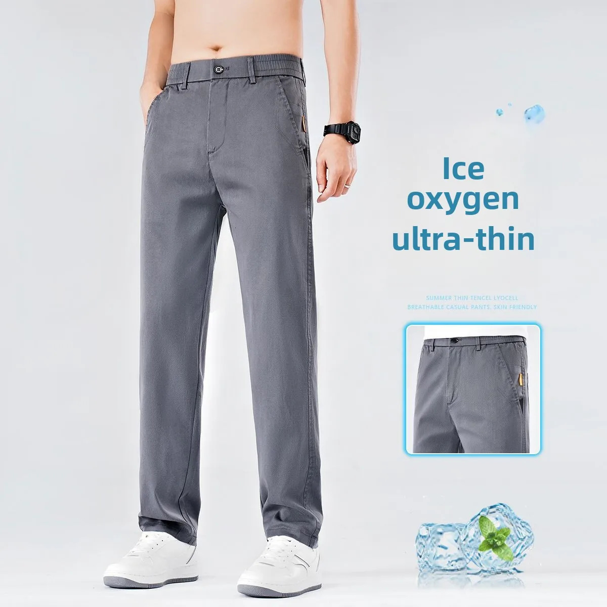 Wide Leg Jeans Men Baggy Pants Summer Straight Cut Loose Retro Blue Denim Pants Streetwear Fashion Pockets Vintage Man Clothes 250617