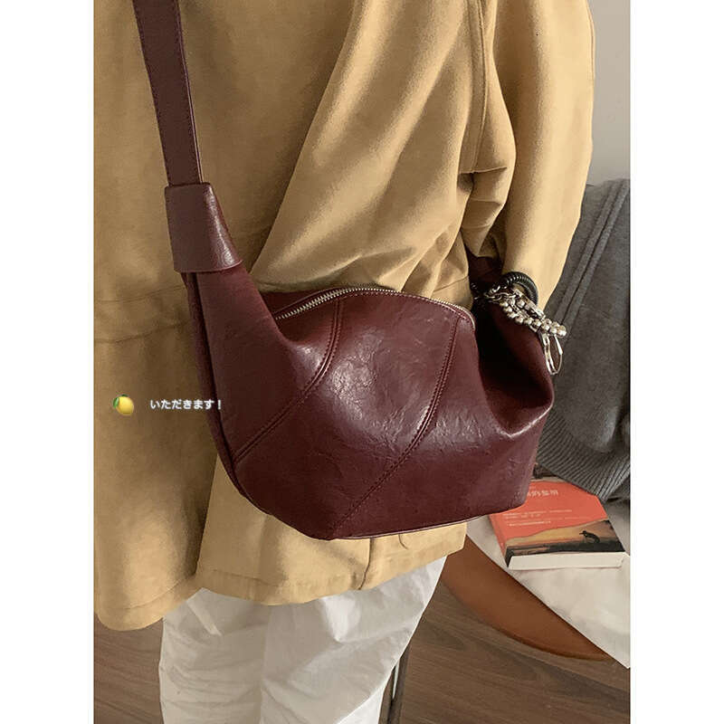 designer bag Autumn Winter Simple Ancient Dumpling for Women 2024 New Fashion Korean Style Underarm Casual Large Capacity Crossbody Bag