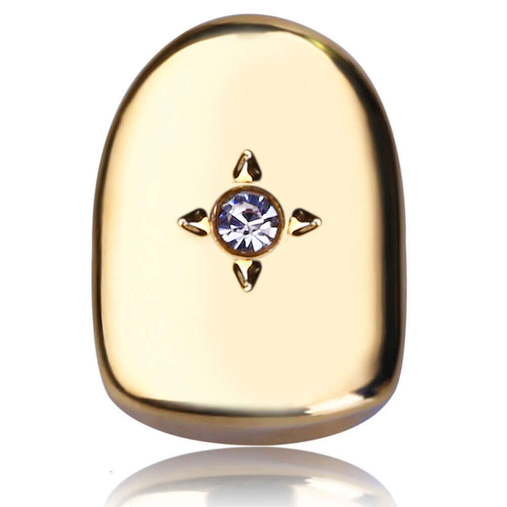Jin Ao HIPHOP Single Tooth Real Gold Plated Hip Hop Jewelry Teeth
