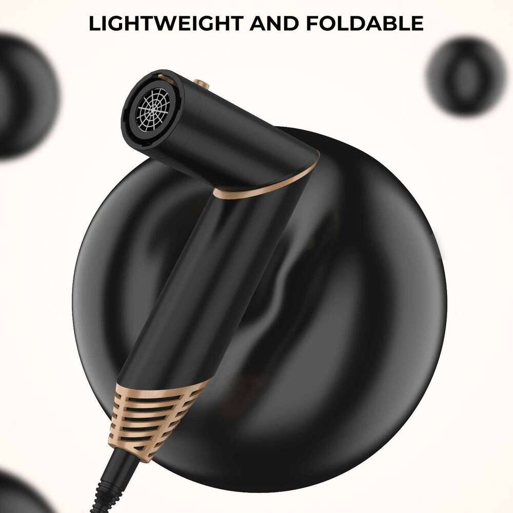 6 In 1 Hot Foldable With Diffuser Detachable Blow Dryer Brush Hairdryer Air Styler Hair Curler Curling Wand