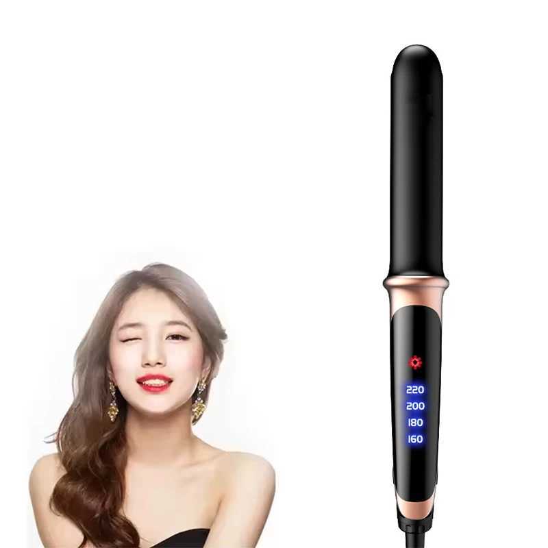 Hot Sale Flat Iron Hair Straightener and Curler Professional Hair Straightener Flat Iron With Ceramic Plates and Digital ControlXJ250621