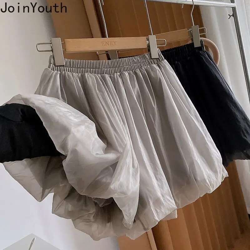 2025 New Bottoms Sweet Shorts for Women High Waist Patchwork Gauze Loose Pants Fashion Korean Summer Pantalones Cortos De Mujer