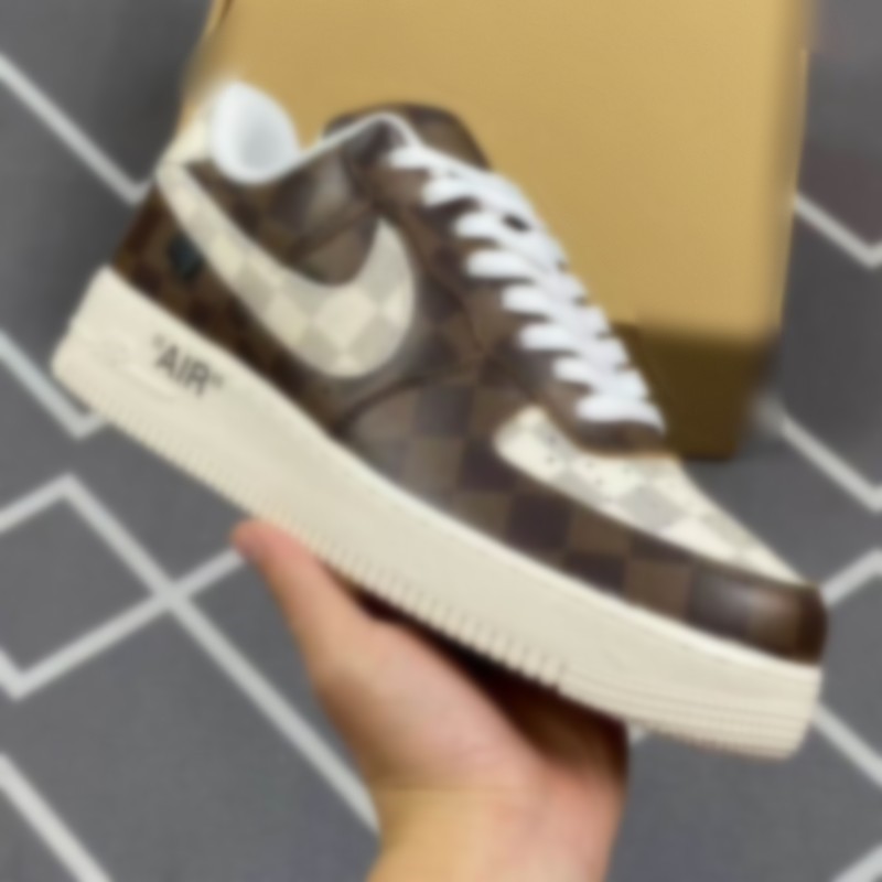 Designer Men Women Sneaker Virgil Trainer 1s Casual Shoes Calfskin Leather White Green Red Blue trainer top quality 6.22 08