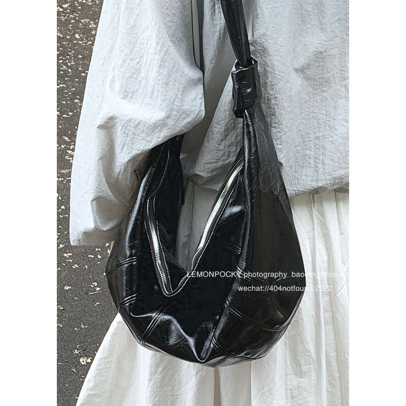 Crossbody for Women, Niche designer bag High-End Underarm 2024 New Large Capacity Dumpling Bag, Soft Shoulder Bag