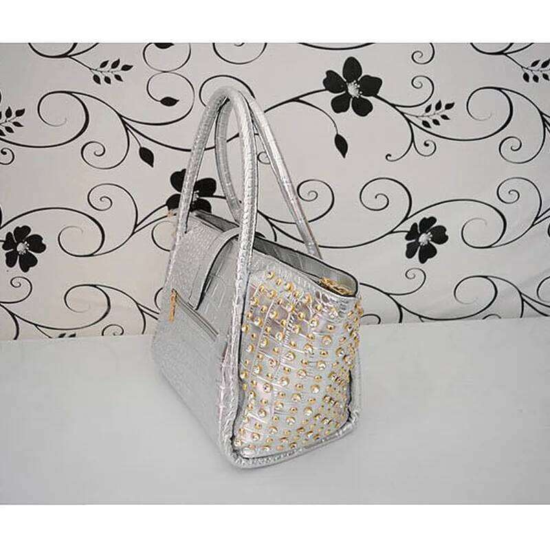 Ipinee Rhinestones Crossbody Bags For Patent Leather Handbags Women Designer Ladies Messenger Bag Sac A Main
