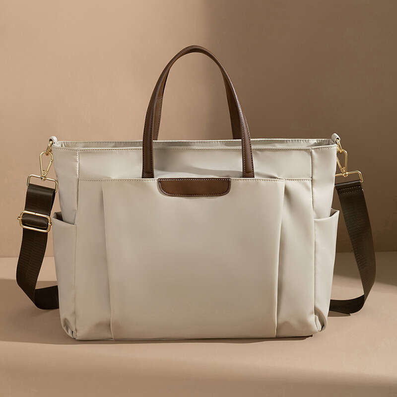 15.6inch Laptop Bag for Women 2025 New Large Capacity Lightweight Inner Sleeve Business Commuter Briefcase