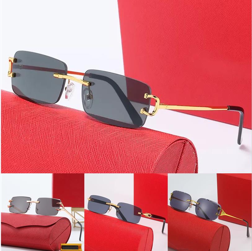 Designer women mens classic sun Water buffalo horn mirror legs metal rectangular glasses frame uv400 sunglasses gafas de sol lunette de soleil